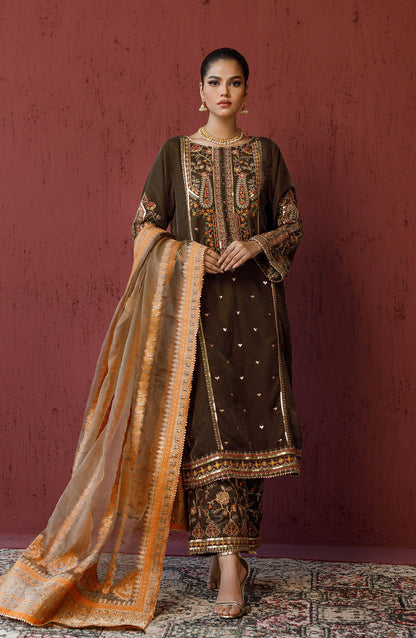 Orient - Stitched 1 Piece Organza Jacquard Dupatta