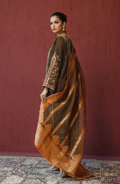 Orient - Stitched 1 Piece Organza Jacquard Dupatta