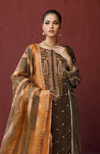 Orient - Stitched 1 Piece Organza Jacquard Dupatta