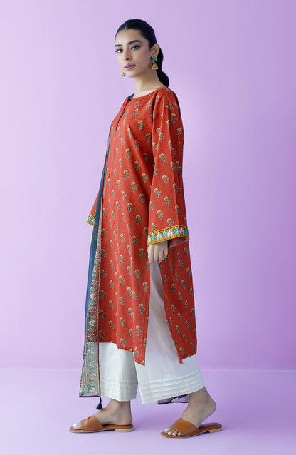Orient - Unstitched 2 Piece Printed Lawn Shirt and Chiffon Dupatta