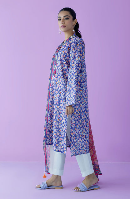Orient - Unstitched 2 Piece Printed Lawn Shirt and Chiffon Dupatta