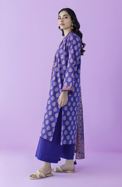 Orient - Unstitched 3 Piece Printed Lawn Shirt , Cambric Pant and Lawn Dupatta