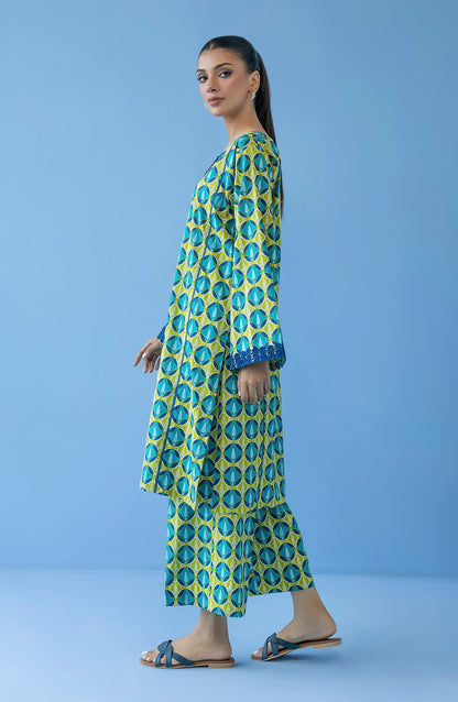 Orient - Unstitched 2 Piece Printed Cambric Shirt and Cambric Pant