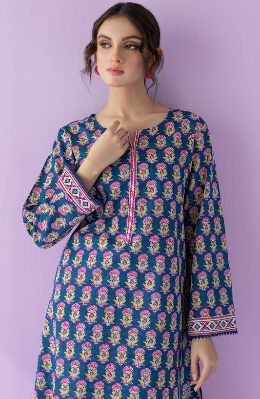 Orient - Unstitched 1 Piece Printed Lawn Shirt