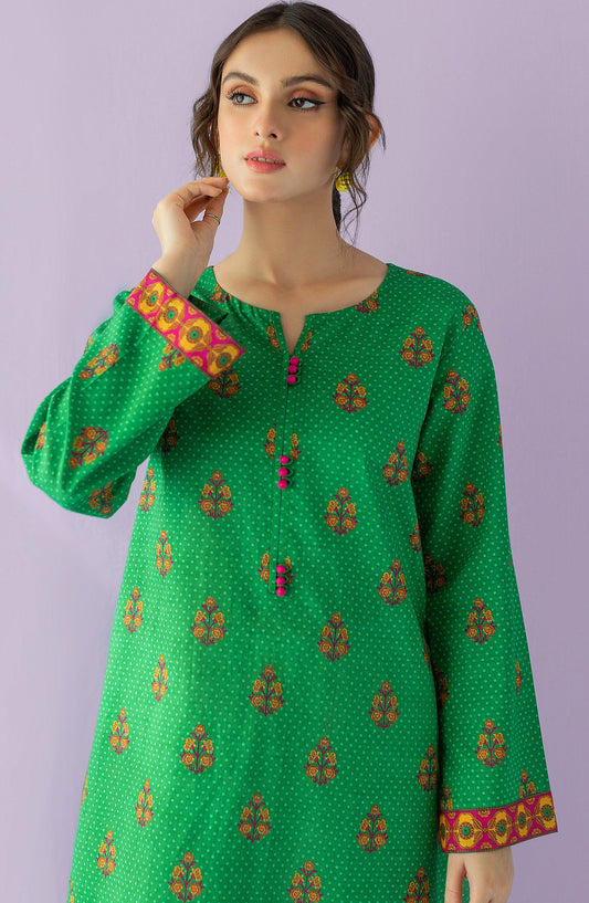 Orient - Unstitched 1 Piece Printed Lawn Shirt