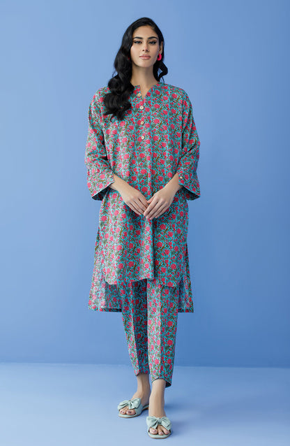 Orient - Unstitched 2 Piece Printed Khaddar Shirt and Khaddar Pant