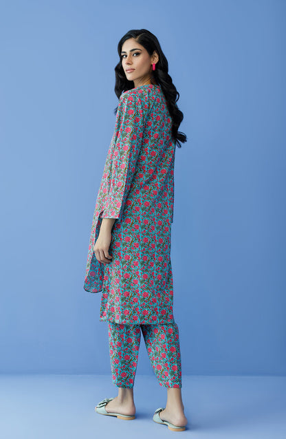 Orient - Stitched 2 Piece Printed Khaddar Shirt and Khaddar Pant