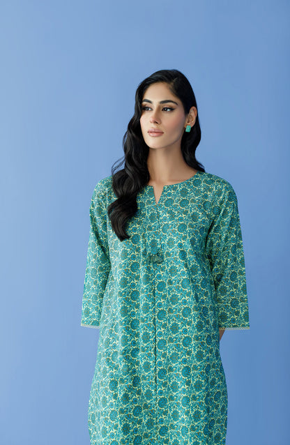 Orient - Stitched 2 Piece Printed Khaddar Shirt and Khaddar Pant