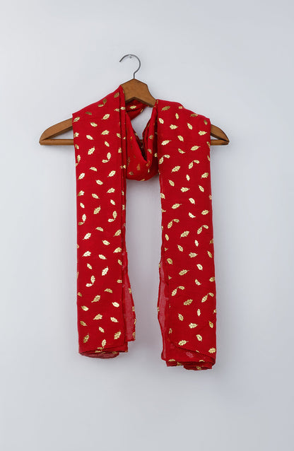 Orient - Stitched 1 Piece Dyed Cotton Scarf