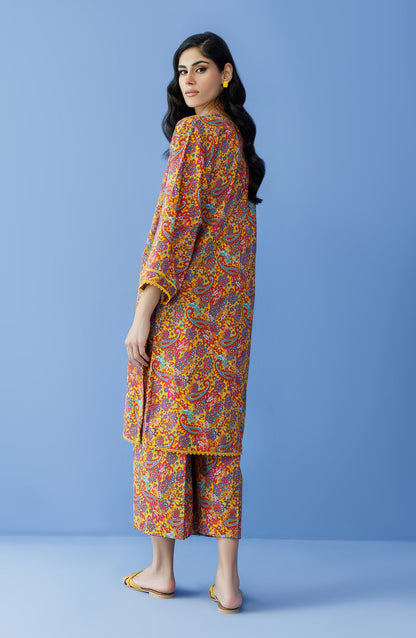 Orient - Unstitched 2 Piece Printed Khaddar Shirt and Khaddar Pant
