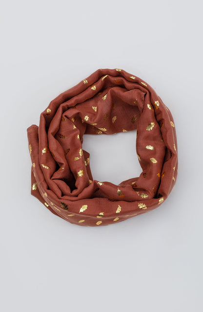 Orient - Stitched 1 Piece Dyed Cotton Scarf