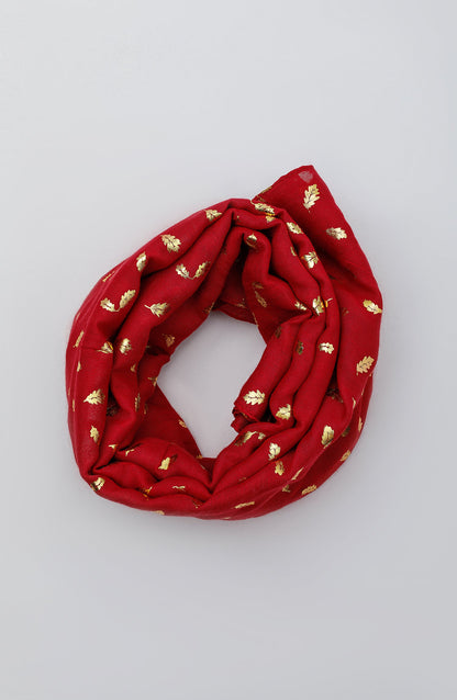 Orient - Stitched 1 Piece Dyed Cotton Scarf