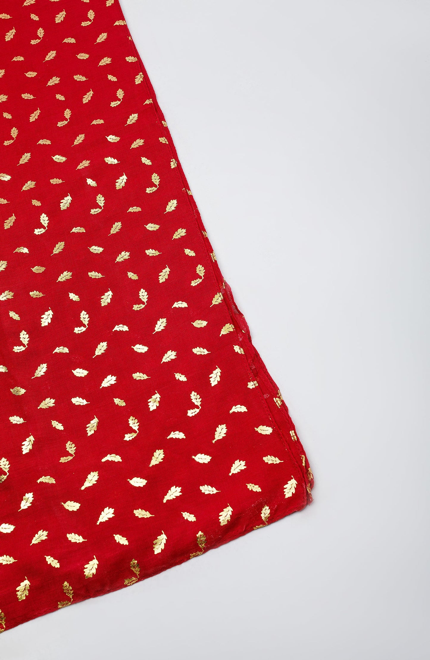Orient - Stitched 1 Piece Dyed Cotton Scarf