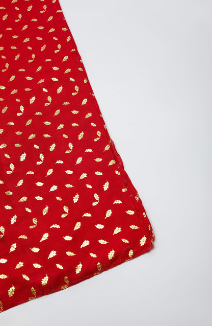 Orient - Stitched 1 Piece Dyed Cotton Scarf