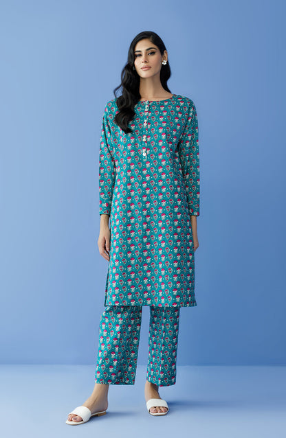 Orient - Unstitched 2 Piece Printed Khaddar Shirt and Khaddar Pant
