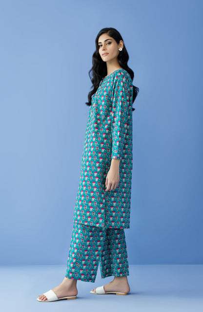Orient - Unstitched 2 Piece Printed Khaddar Shirt and Khaddar Pant