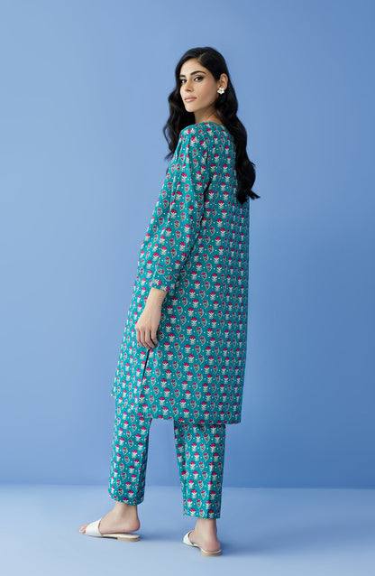 Orient - Stitched 2 Piece Printed Khaddar Shirt and Khaddar Pant
