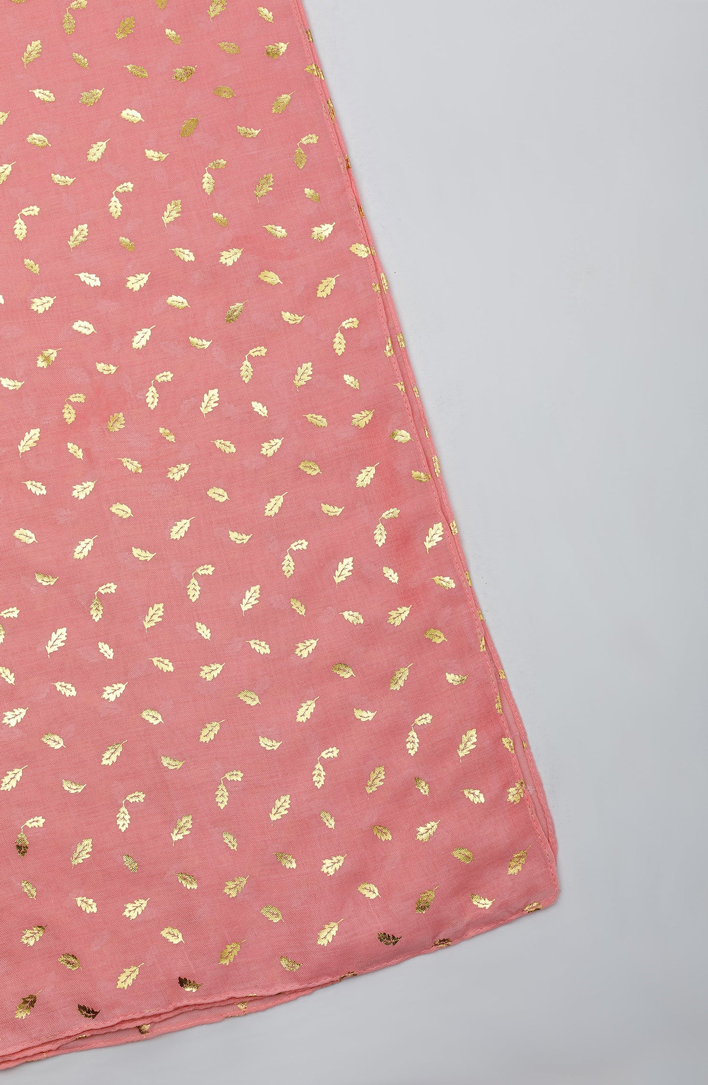 Orient - Stitched 1 Piece Dyed Cotton Scarf