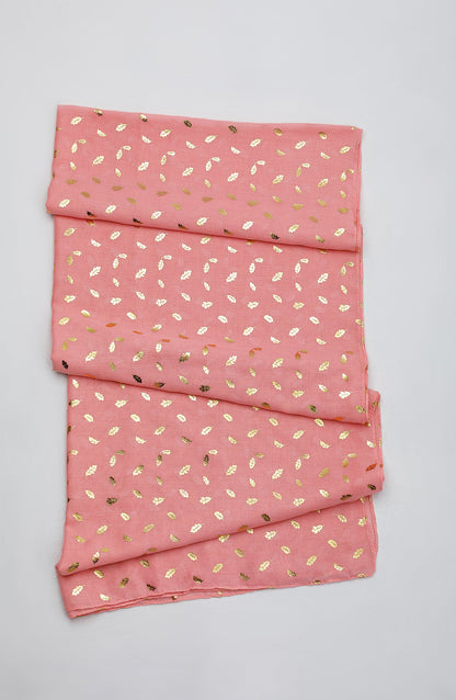 Orient - Stitched 1 Piece Dyed Cotton Scarf