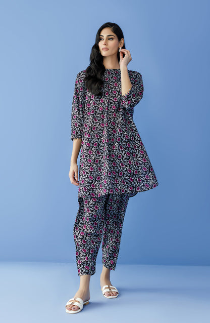 Orient - Unstitched 2 Piece Printed Khaddar Shirt and Khaddar Pant