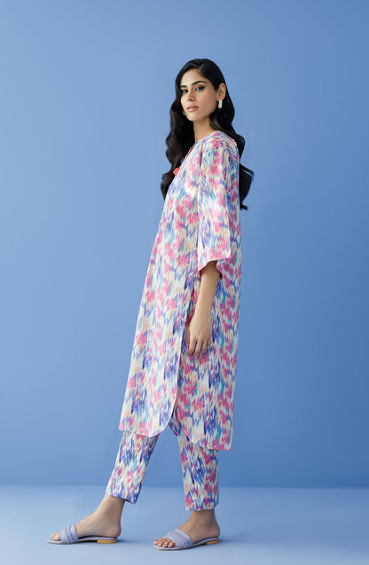 Orient - Stitched 2 Piece Printed Khaddar Shirt and Khaddar Pant