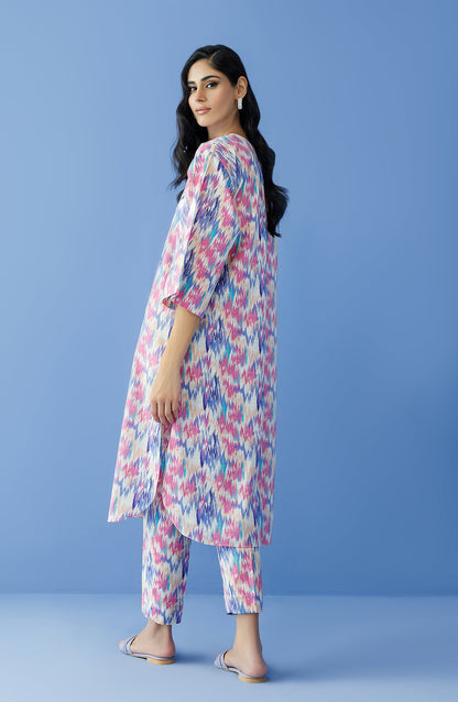 Orient - Stitched 2 Piece Printed Khaddar Shirt and Khaddar Pant