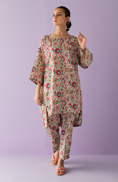 Orient - Stitched 2 Piece Printed Cambric Shirt and Cambric Pant
