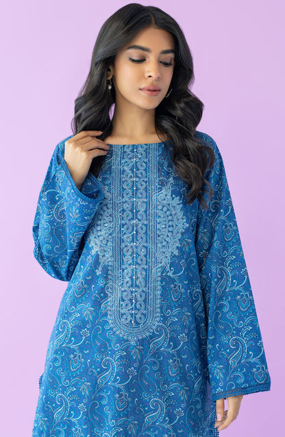 Orient - Stitched 2 Piece Embroidered Cambric Shirt and Cambric Pant