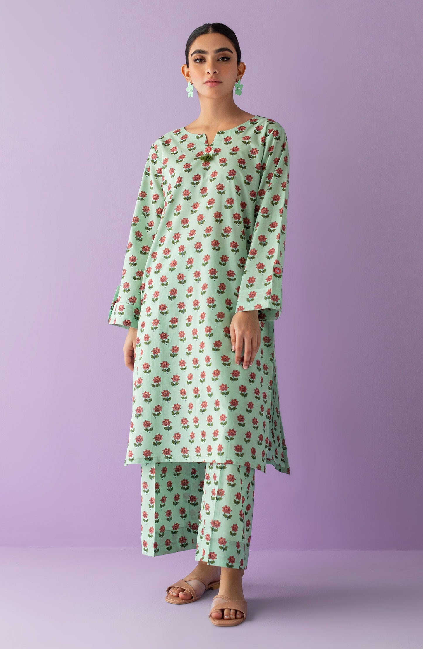 Orient - Stitched 2 Piece Printed Lawn Shirt and Lawn Pant