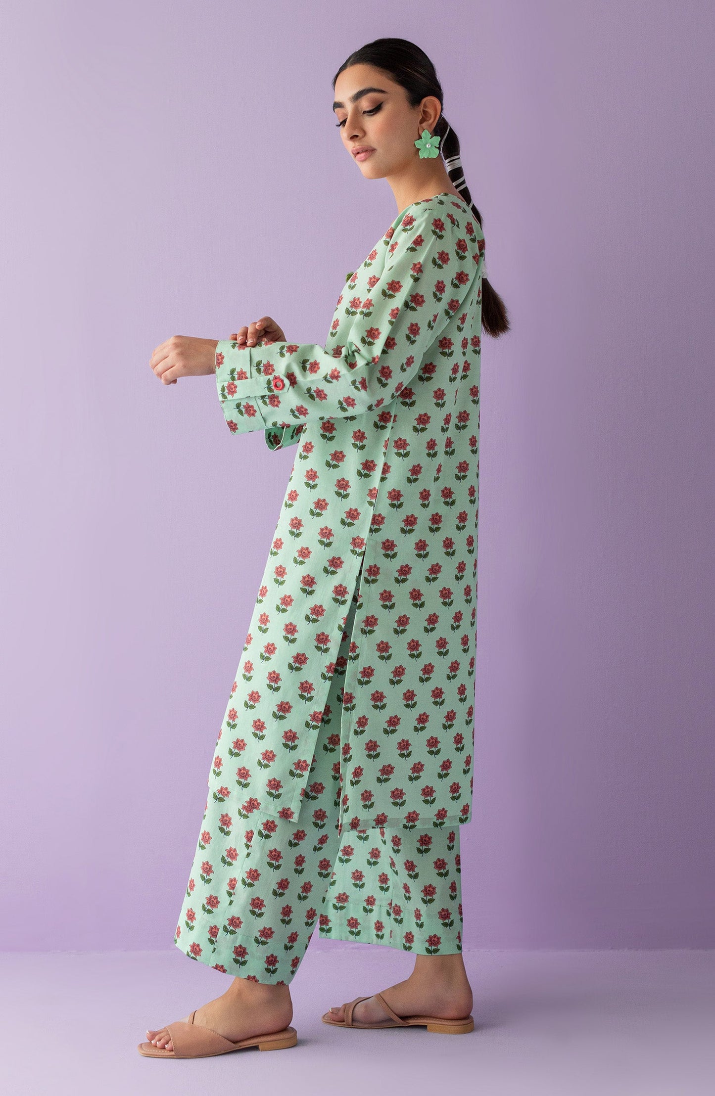Orient - Stitched 2 Piece Printed Lawn Shirt and Lawn Pant