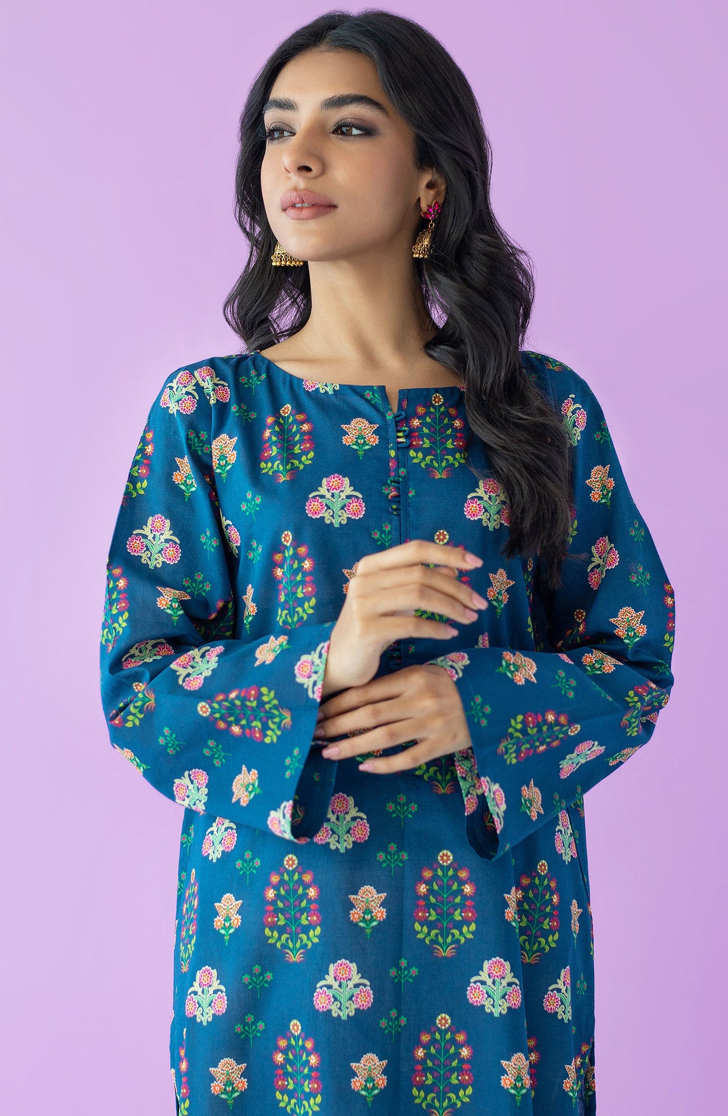 Orient - Stitched 1 Piece Printed Lawn Shirt