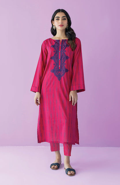 Orient - Stitched 2 Piece Embroidered Cambric Shirt and Cambric Pant