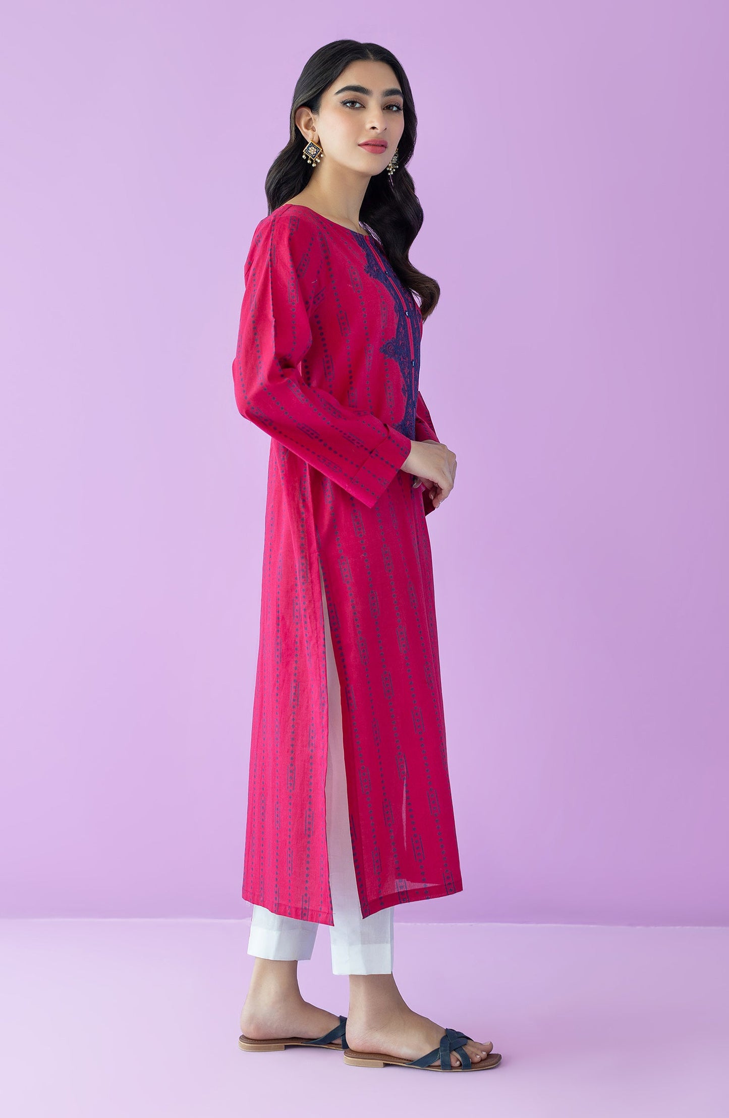Orient - Stitched 1 Piece Embroidered Lawn Shirt