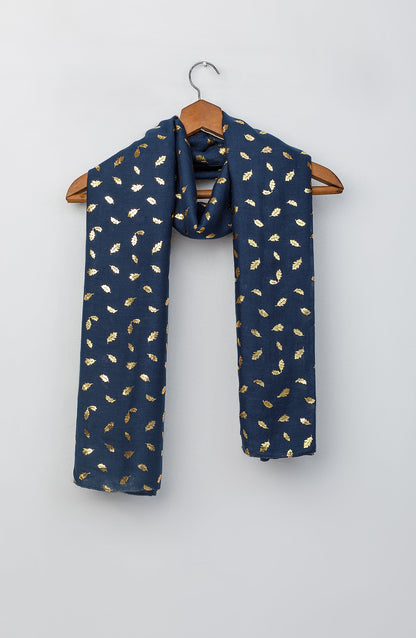 Orient - Stitched 1 Piece Dyed Cotton Scarf