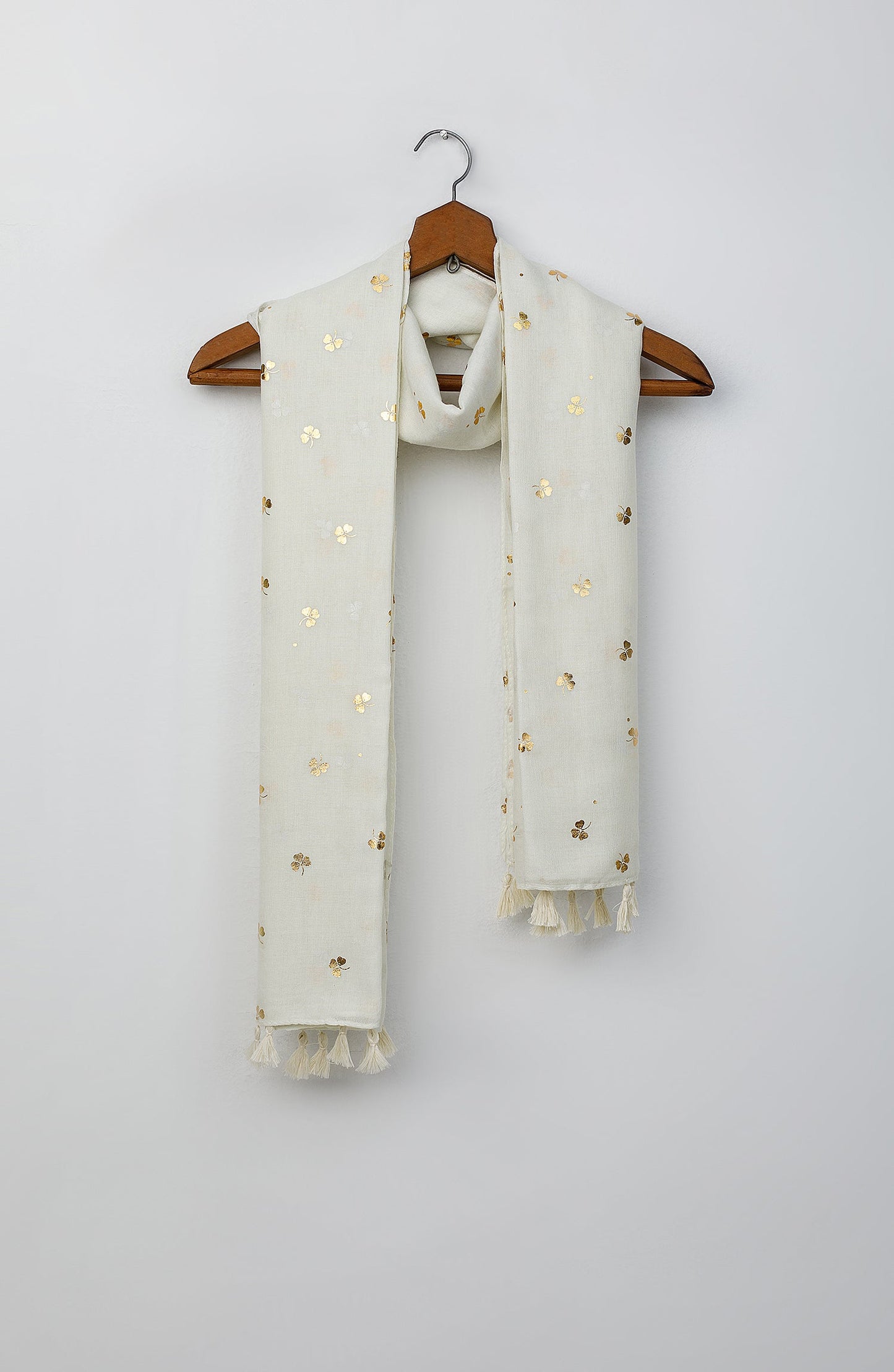 Orient - Stitched 1 Piece Dyed Cotton Scarf