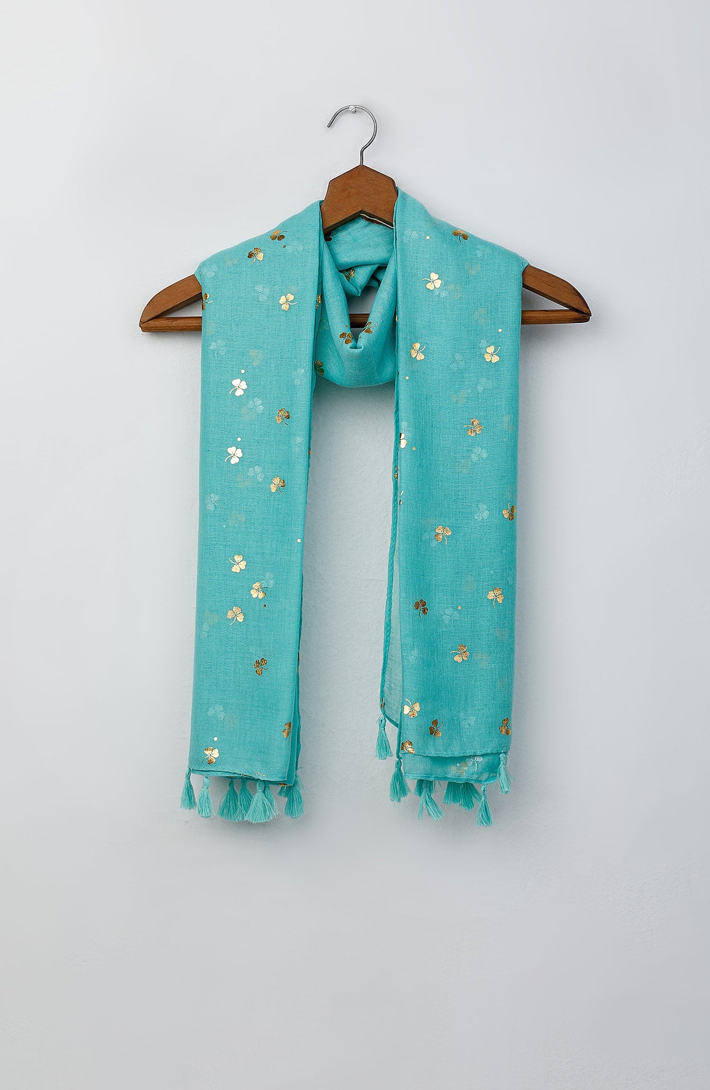 Orient - Stitched 1 Piece Dyed Cotton Scarf