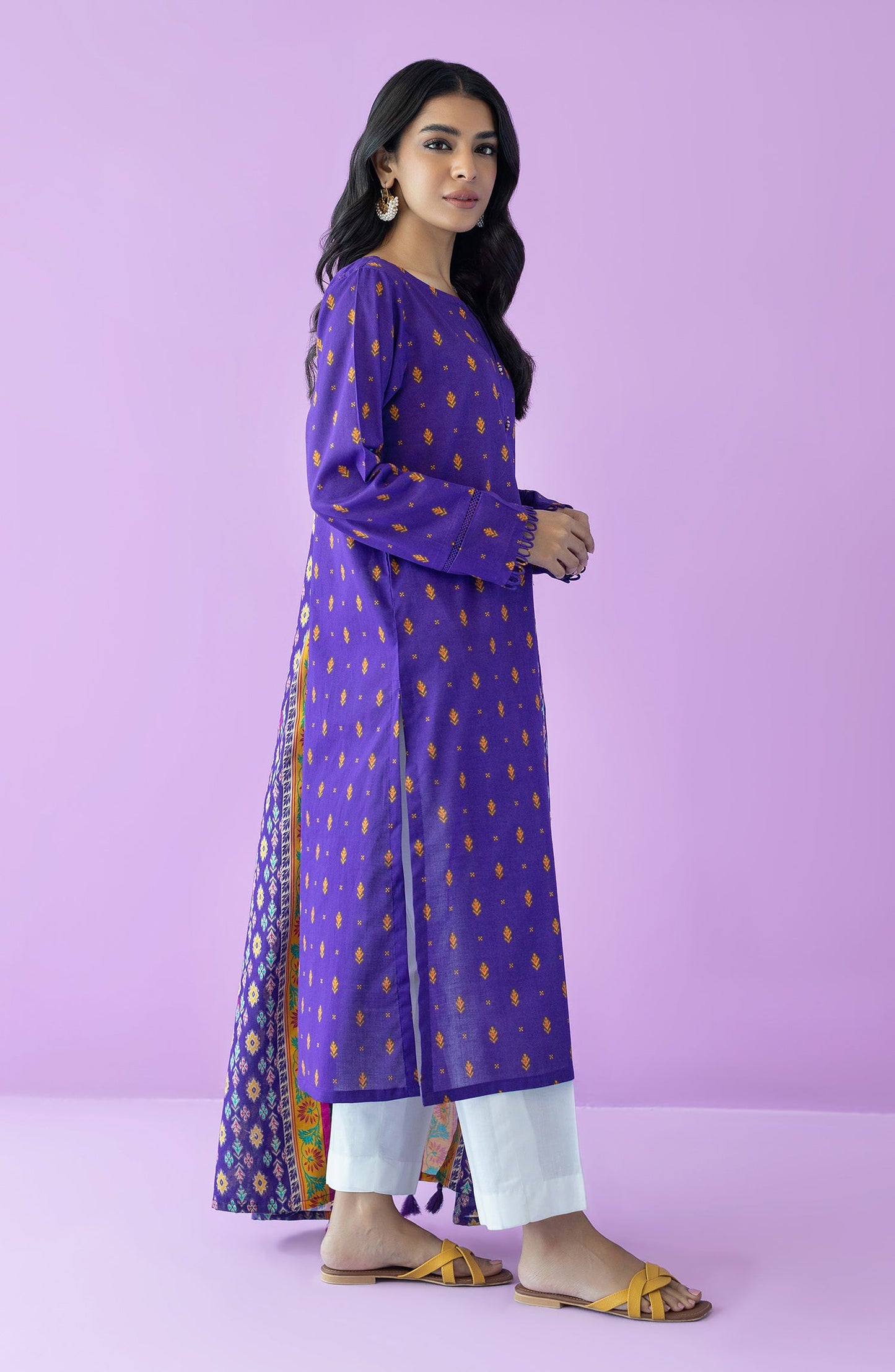 Orient - Stitched 2 Piece Printed Lawn Shirt and Lawn Dupatta