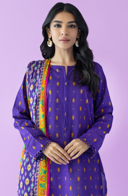 Orient - Stitched 2 Piece Printed Lawn Shirt and Lawn Dupatta
