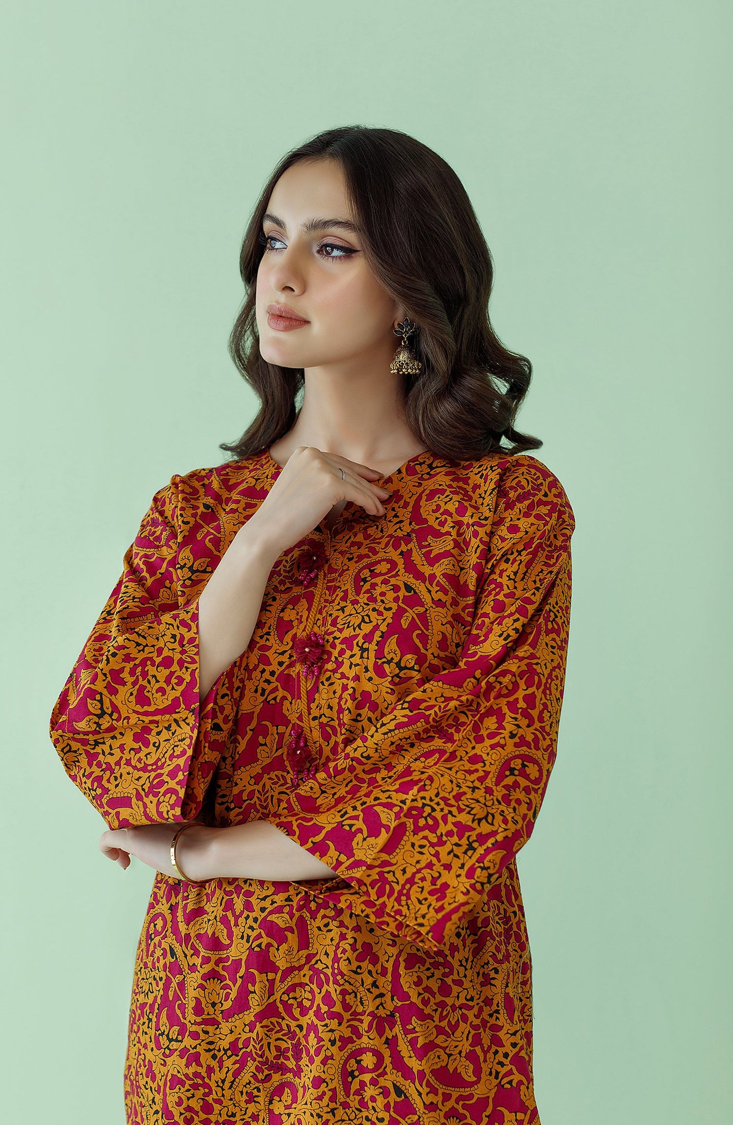 Orient - Stitched 2 Piece Printed Lawn Shirt and Lawn Pant