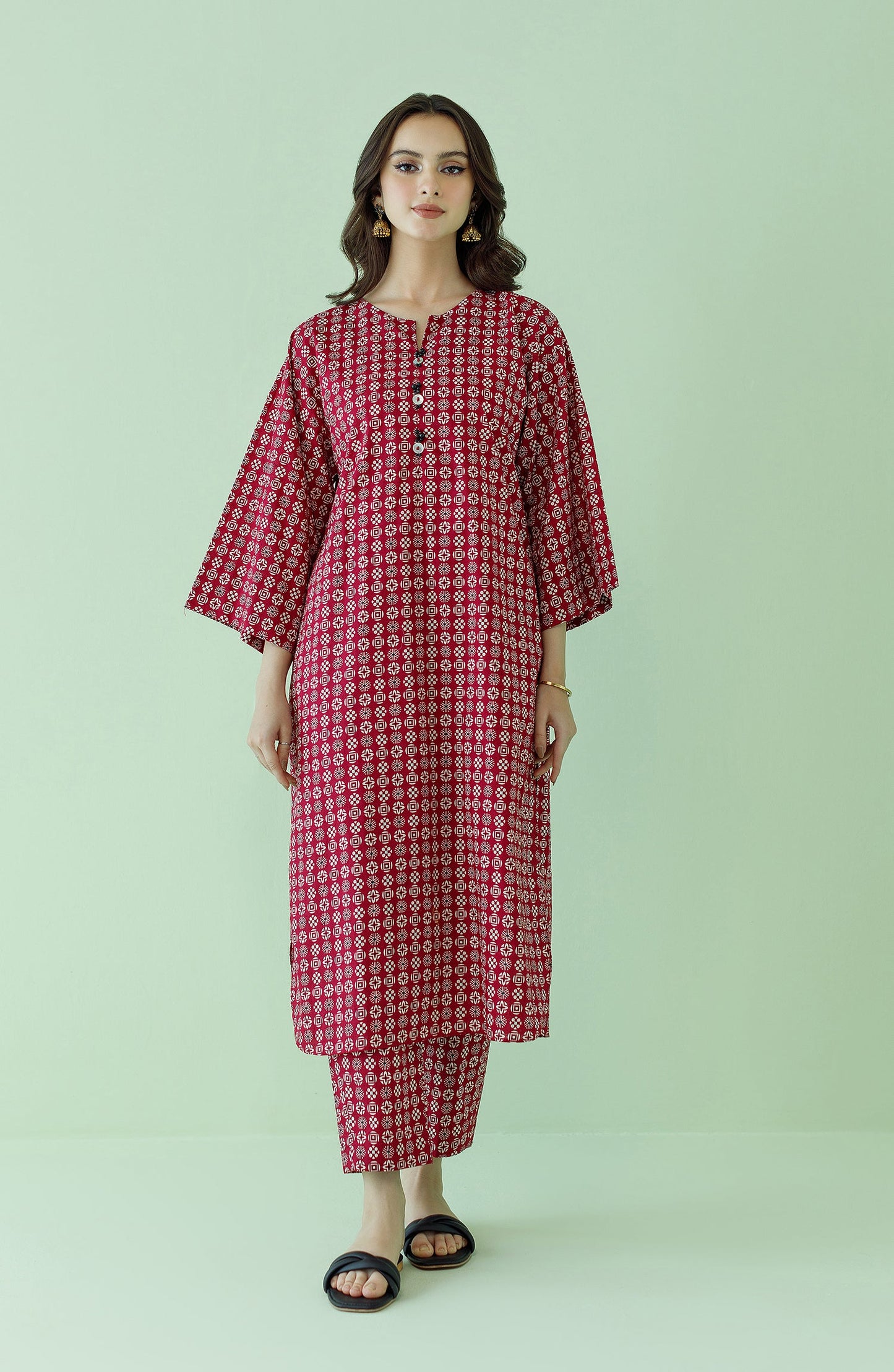 Orient - Stitched 2 Piece Printed Lawn Shirt and Lawn Pant