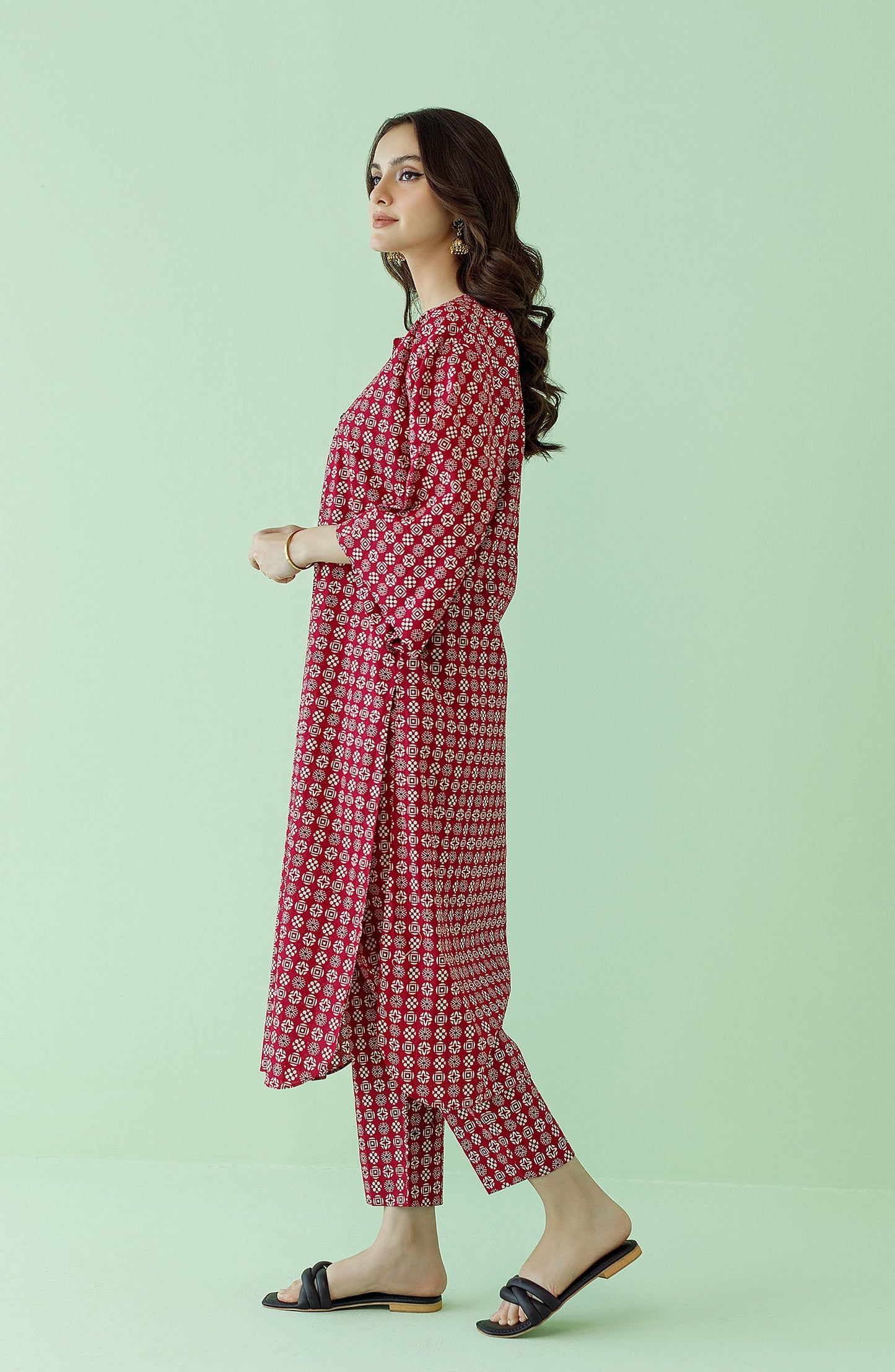 Orient - Stitched 2 Piece Printed Lawn Shirt and Lawn Pant