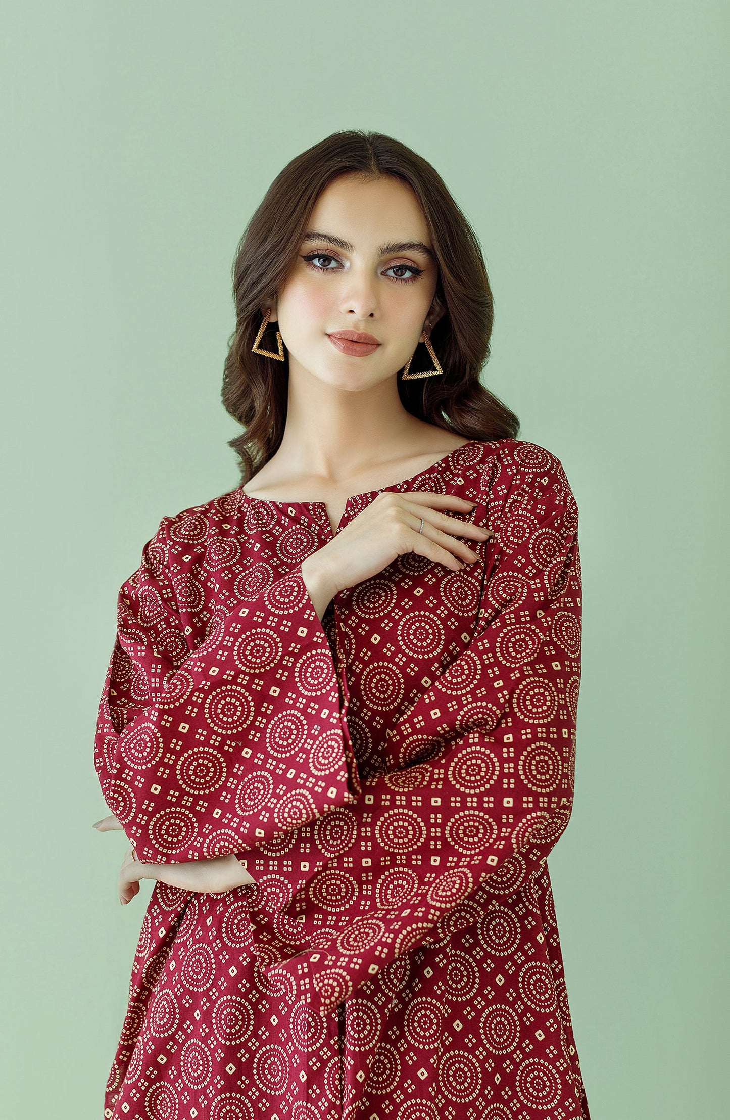 Orient - Unstitched 2 Piece Printed Lawn Shirt and Lawn Pant