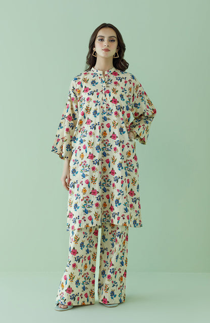 Orient - Unstitched 2 Piece Printed Lawn Shirt and Lawn Pant