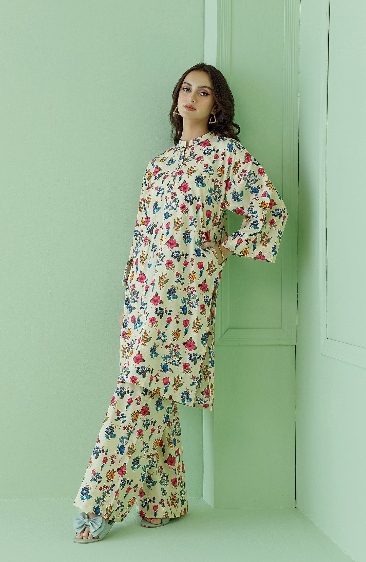 Orient - Stitched 2 Piece Printed Lawn Shirt and Lawn Pant