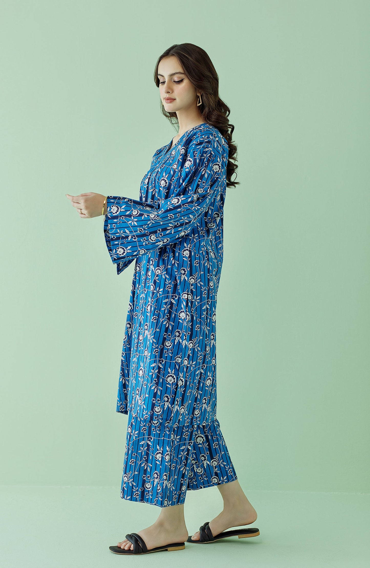 Orient - Unstitched 2 Piece Printed Lawn Shirt and Lawn Pant