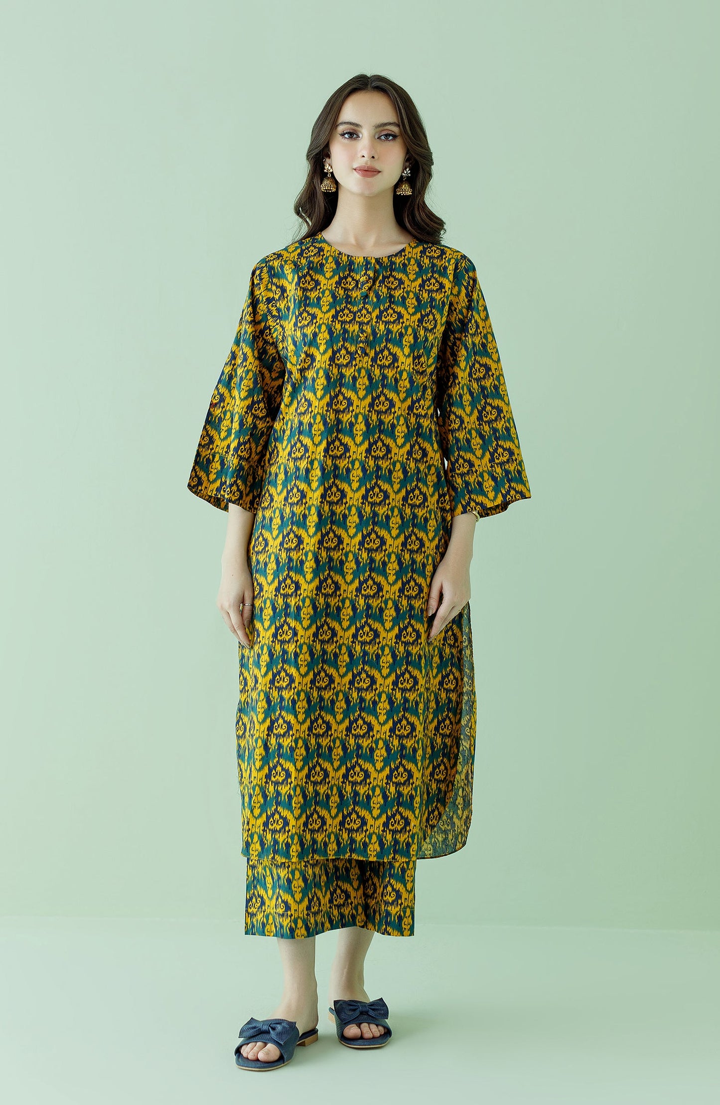 Orient - Stitched 2 Piece Printed Lawn Shirt and Lawn Pant