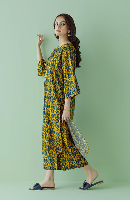 Orient - Unstitched 2 Piece Printed Lawn Shirt and Lawn Pant