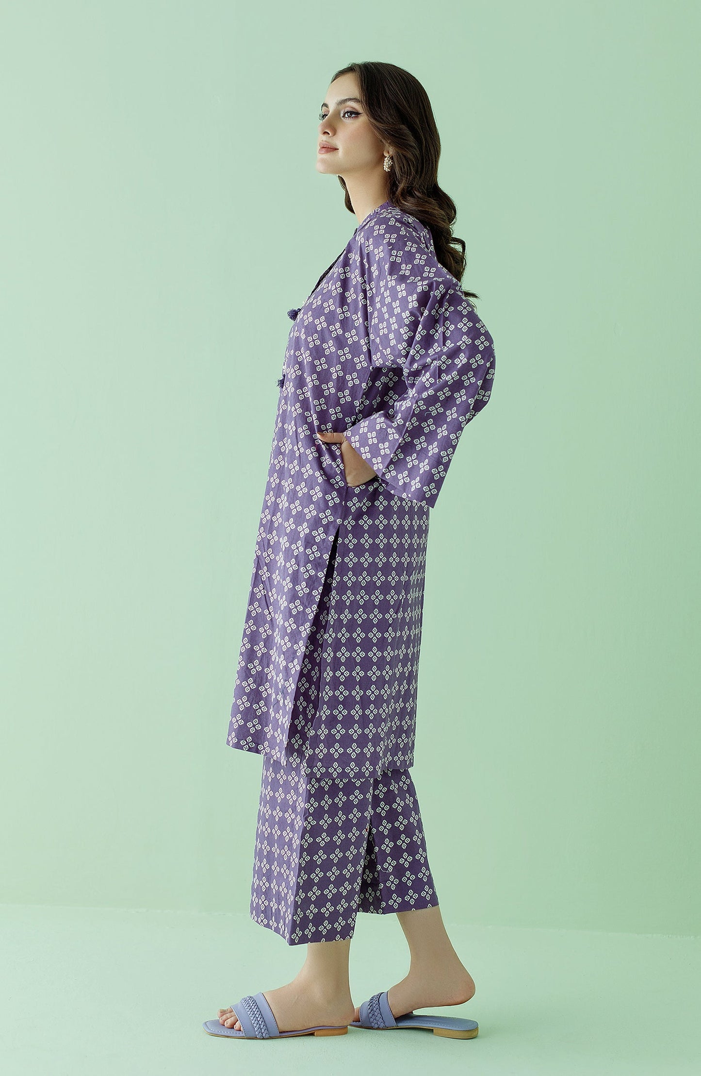 Orient - Stitched 2 Piece Printed Lawn Shirt and Lawn Pant