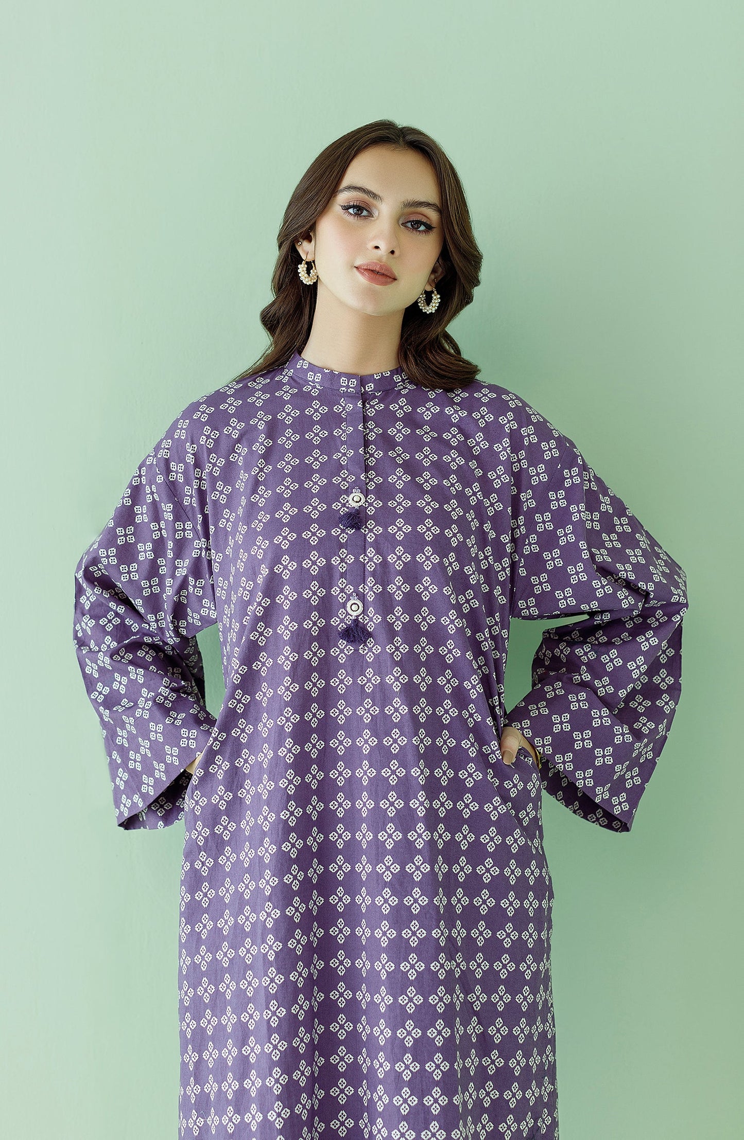 Orient - Unstitched 2 Piece Printed Lawn Shirt and Lawn Pant
