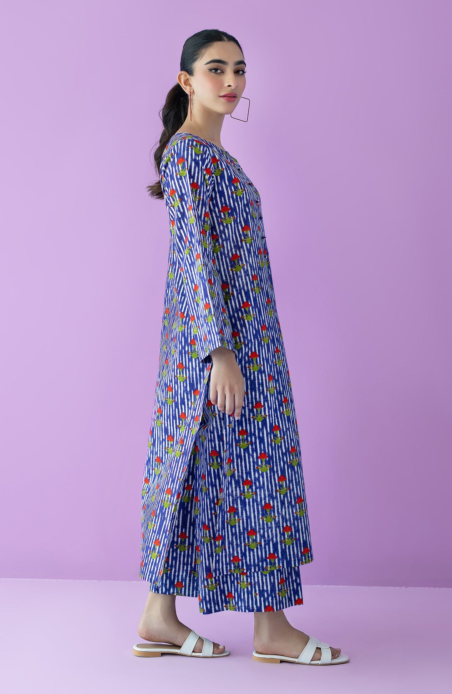 Orient - Stitched 2 Piece Printed Lawn Shirt and Cambric Pant